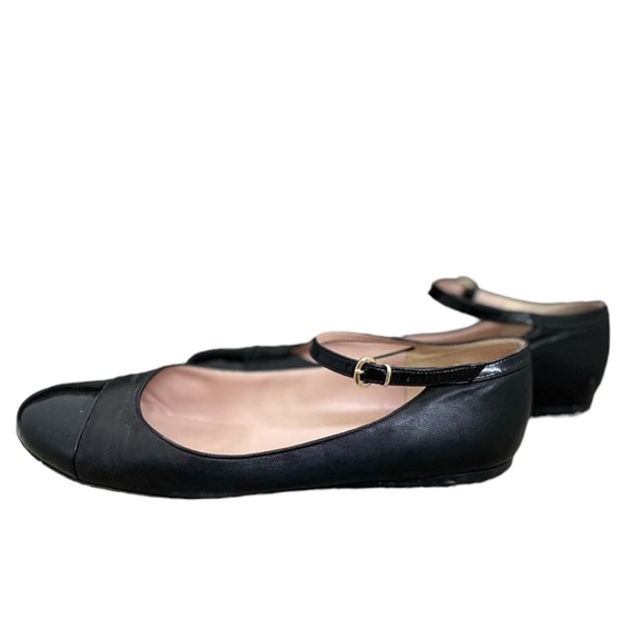 Barneys New York - Patent and Kid Leather Mary Janes, SZ 8 - Picture 5 of 9